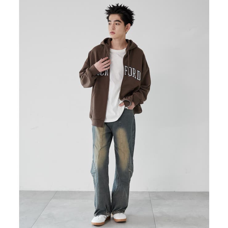 ウォッシュデニムカーゴパンツ | WEGO【MEN】 | 詳細画像2 