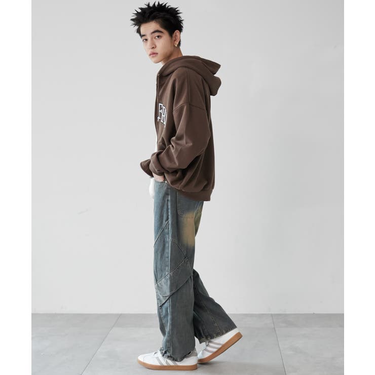 ウォッシュデニムカーゴパンツ | WEGO【MEN】 | 詳細画像10 