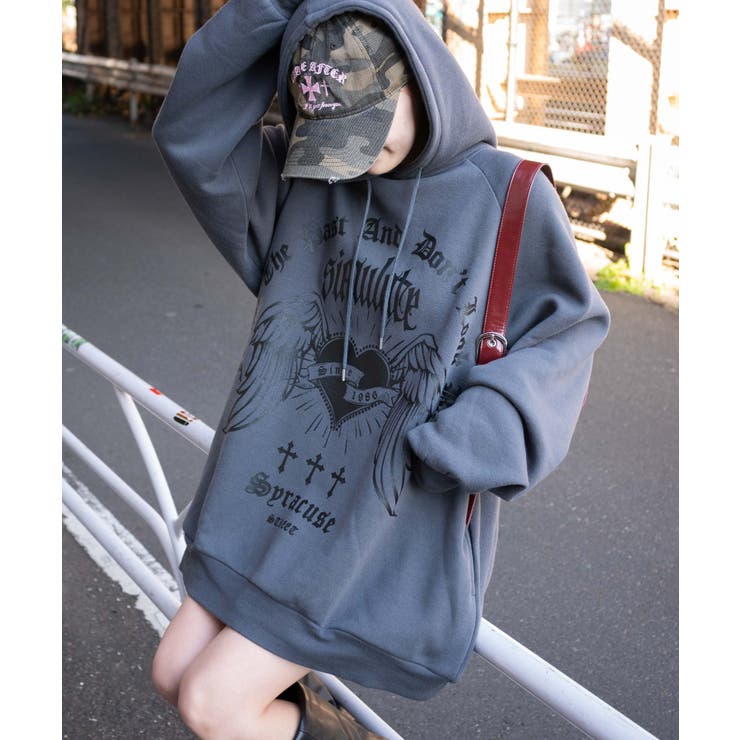 ウイングハートBIGパーカー[品番：WG010093096]｜WEGO【WOMEN