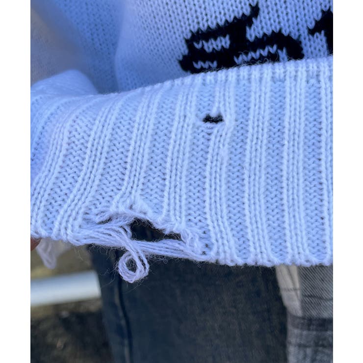 ウイングハートダメージニット | WEGO【WOMEN】 | 詳細画像8 