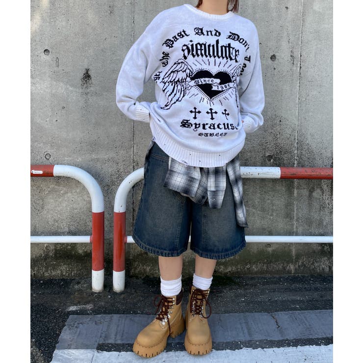 ウイングハートダメージニット | WEGO【WOMEN】 | 詳細画像13 