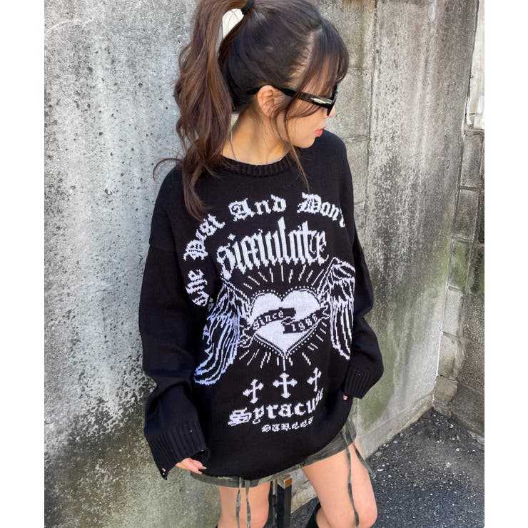 ウイングハートダメージニット | WEGO【WOMEN】 | 詳細画像14 