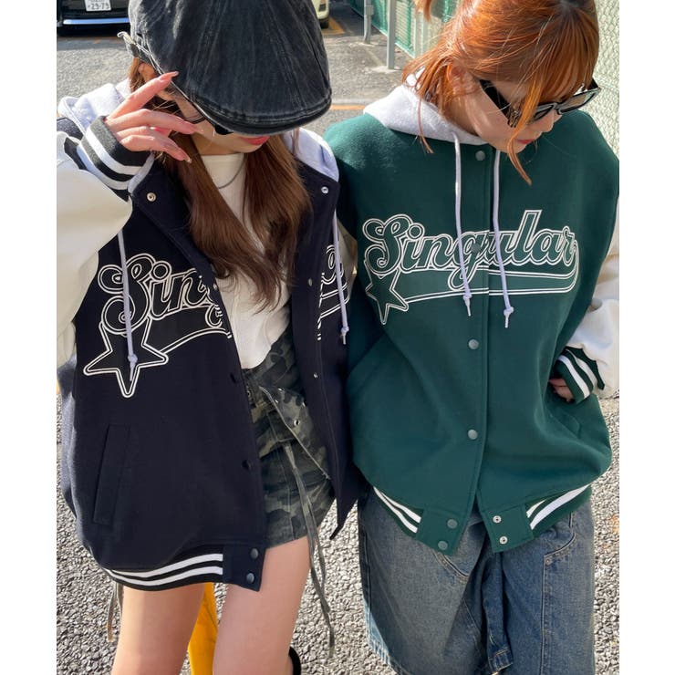 フード付ビッグスタジャン[品番：WG010093101]｜WEGO【WOMEN