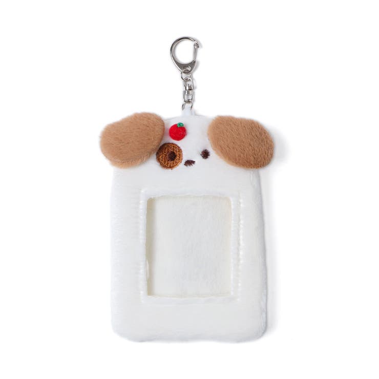 ふわふわぬいカードホルダーキーホルダーA[品番：WG010093114
