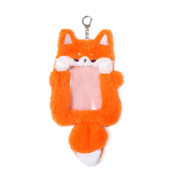 ふわふわぬいカードホルダーキーホルダーB[品番：WG010093116