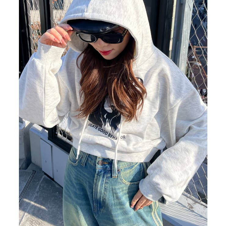 ガールプリントプルパーカー | WEGO【WOMEN】 | 詳細画像11 