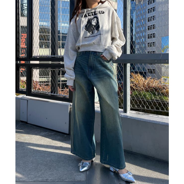 ガールプリントプルパーカー | WEGO【WOMEN】 | 詳細画像12 