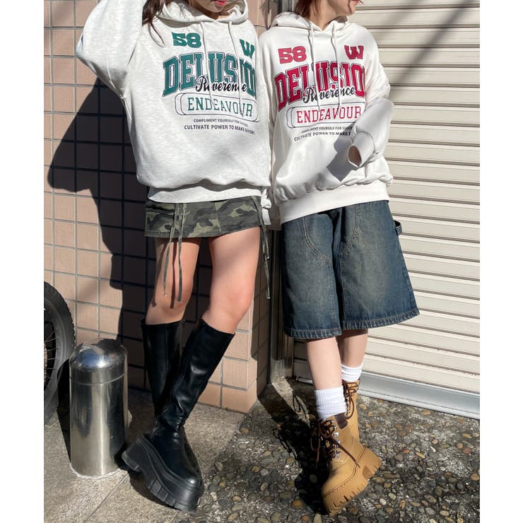 ロゴビッグプルパーカー | WEGO【WOMEN】 | 詳細画像5 