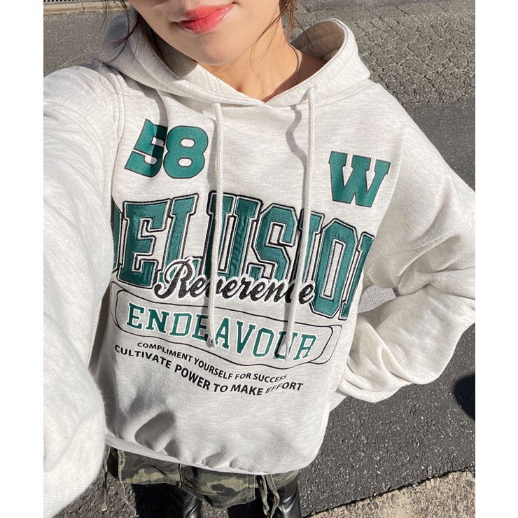 ロゴビッグプルパーカー | WEGO【WOMEN】 | 詳細画像18 