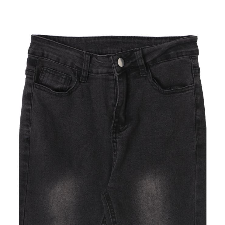 ブーツカットフリンジデニム[品番：WG010093163]｜WEGO【WOMEN