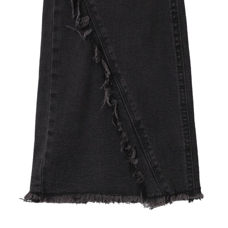 ブーツカットフリンジデニム[品番：WG010093163]｜WEGO【WOMEN
