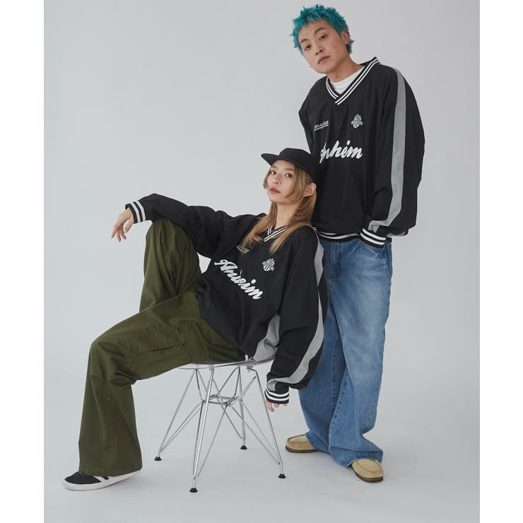 ナイロングラフィックプルオーバー | WEGO【MEN】 | 詳細画像2 