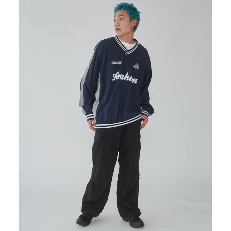 ナイロングラフィックプルオーバー | WEGO【MEN】 | 詳細画像4 