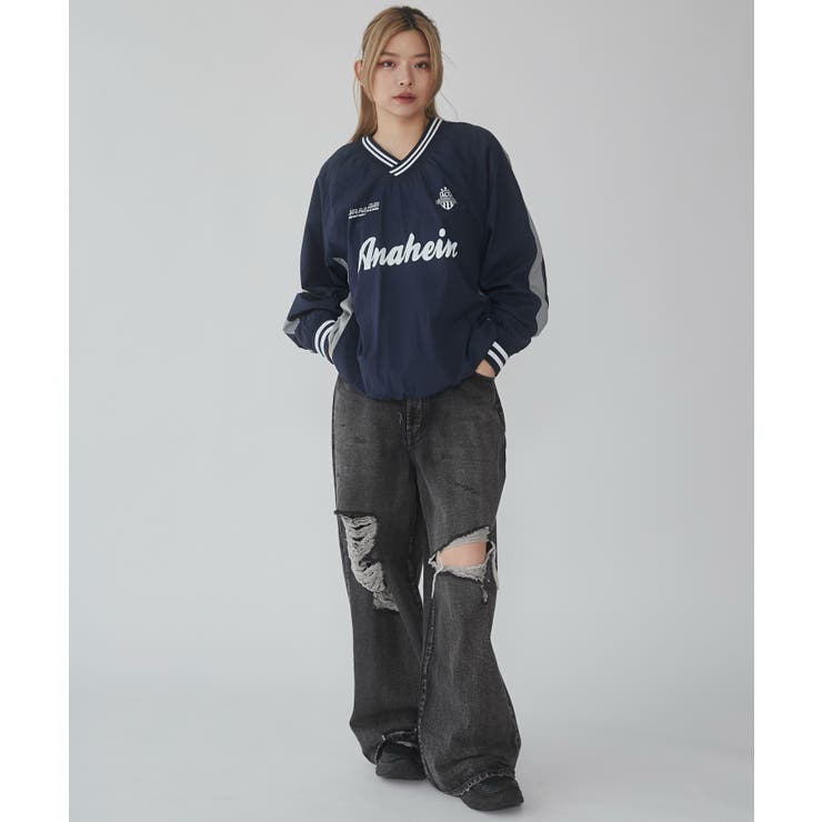 ナイロングラフィックプルオーバー | WEGO【MEN】 | 詳細画像5 