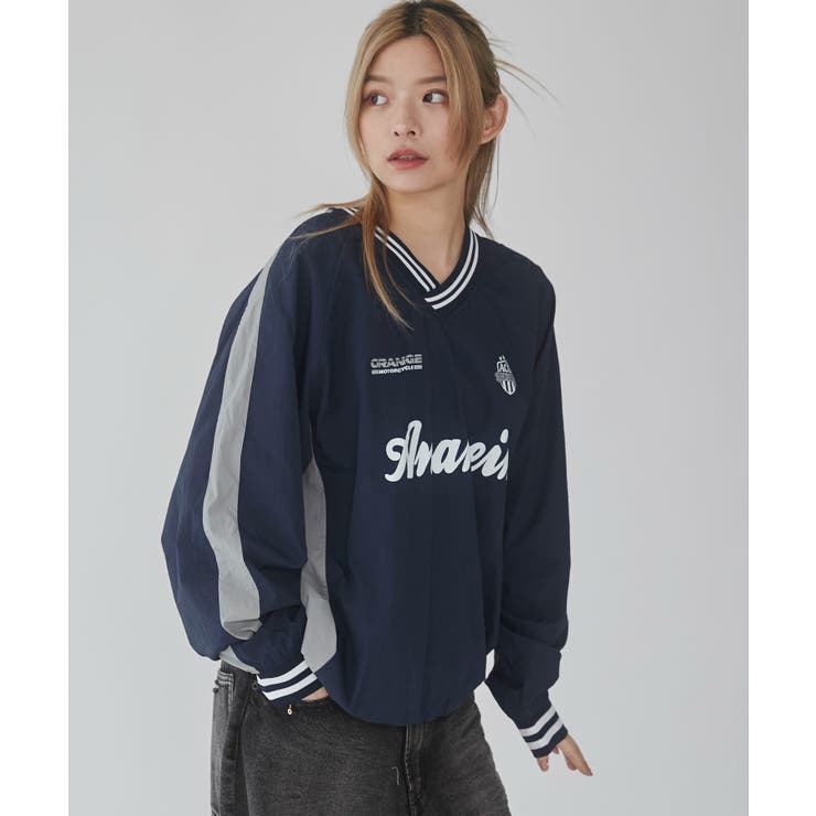 ナイロングラフィックプルオーバー | WEGO【MEN】 | 詳細画像16 