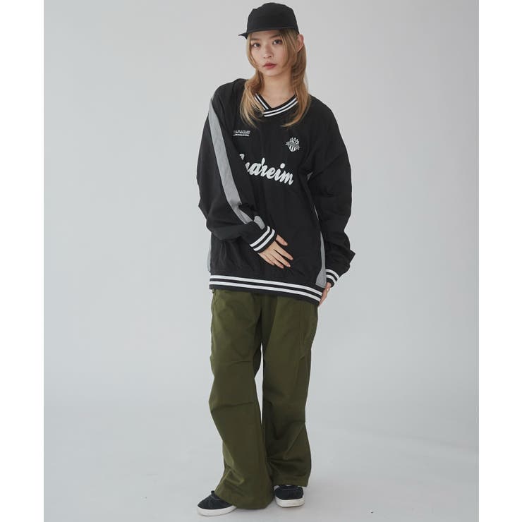 ナイロングラフィックプルオーバー | WEGO【MEN】 | 詳細画像26 