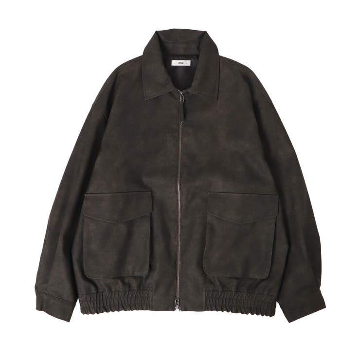 PUダブルZIPフライトジャケット[品番：WG010093172]｜WEGO【MEN