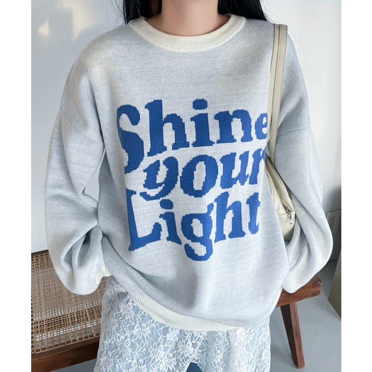 グラフィックBIGニットプルオーバー | WEGO【WOMEN】 | 詳細画像21 