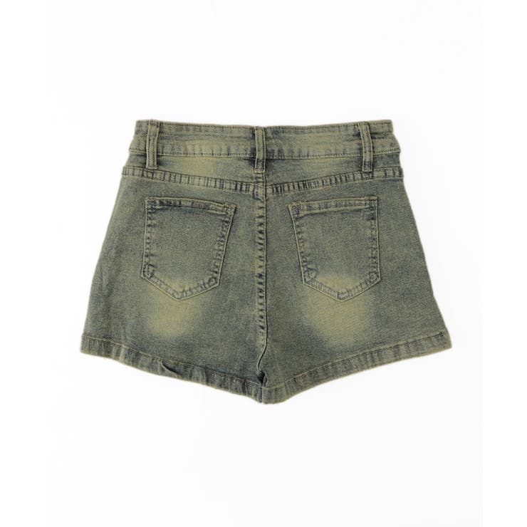 nine　スタッズ　ショートパンツ スタッズデニムショートパンツ[品番：WG010093183]｜WEGO【WOMEN