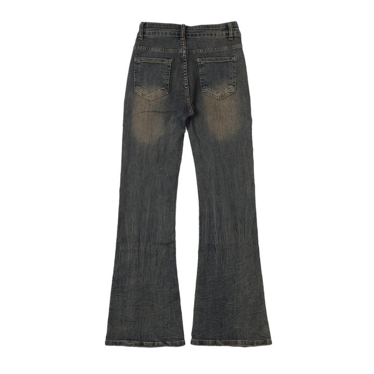 スタッズフレアデニム[品番：WG010093184]｜WEGO【WOMEN】（ウィゴー