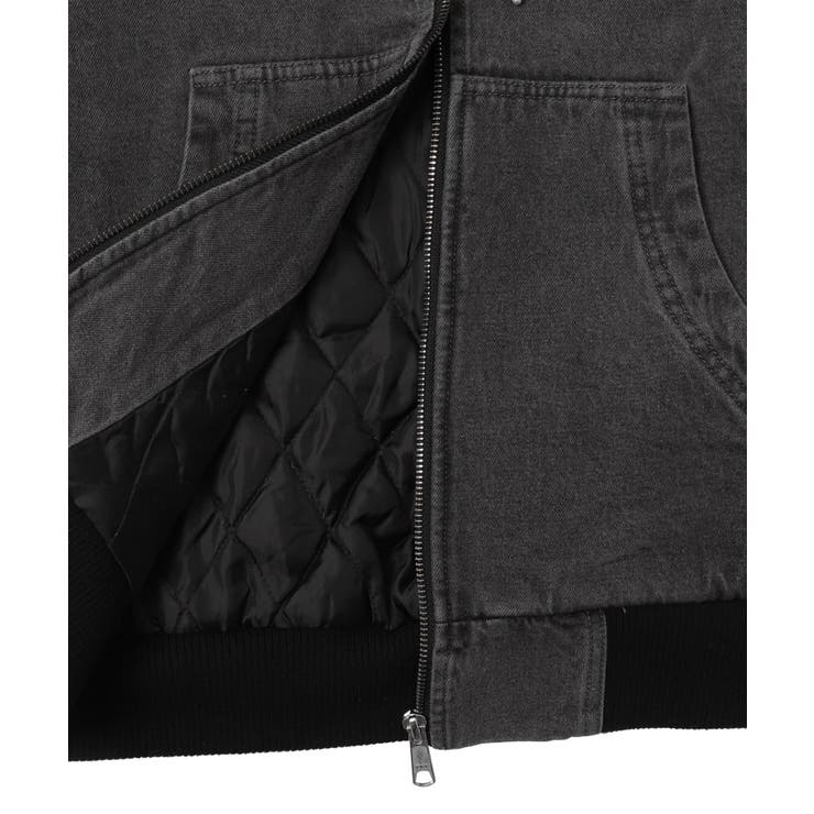 VISIONフードデニムブルゾン | WEGO【MEN】 | 詳細画像21 