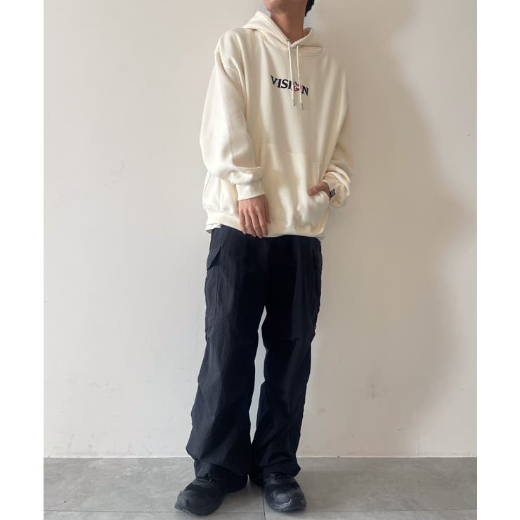 VISIONゴーストグラフィックプルパーカー[品番:WG010093203 VISIONゴーストグラフィックプルパーカー[品番:WG010093203
