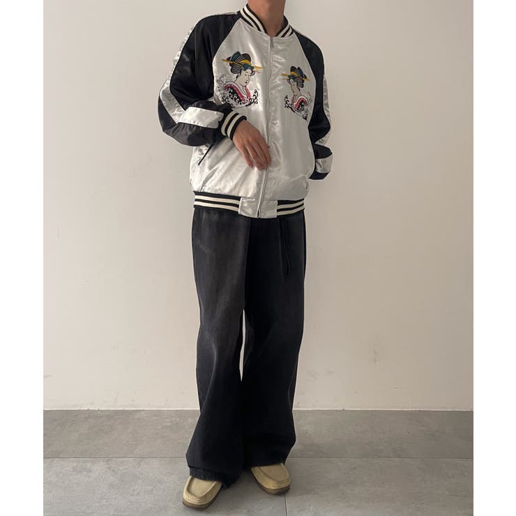 歌舞伎スカジャン[品番：WG010093210]｜WEGO【MEN】（ウィゴー）のメンズファッション通販｜SHOPLIST（ショップリスト）