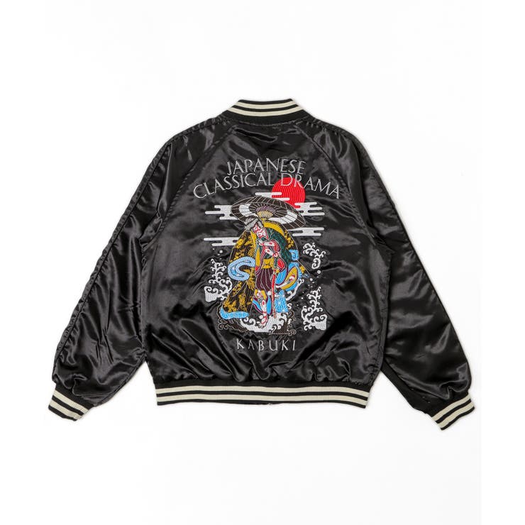 歌舞伎スカジャン[品番：WG010093210]｜WEGO【MEN】（ウィゴー）のメンズファッション通販｜SHOPLIST（ショップリスト）