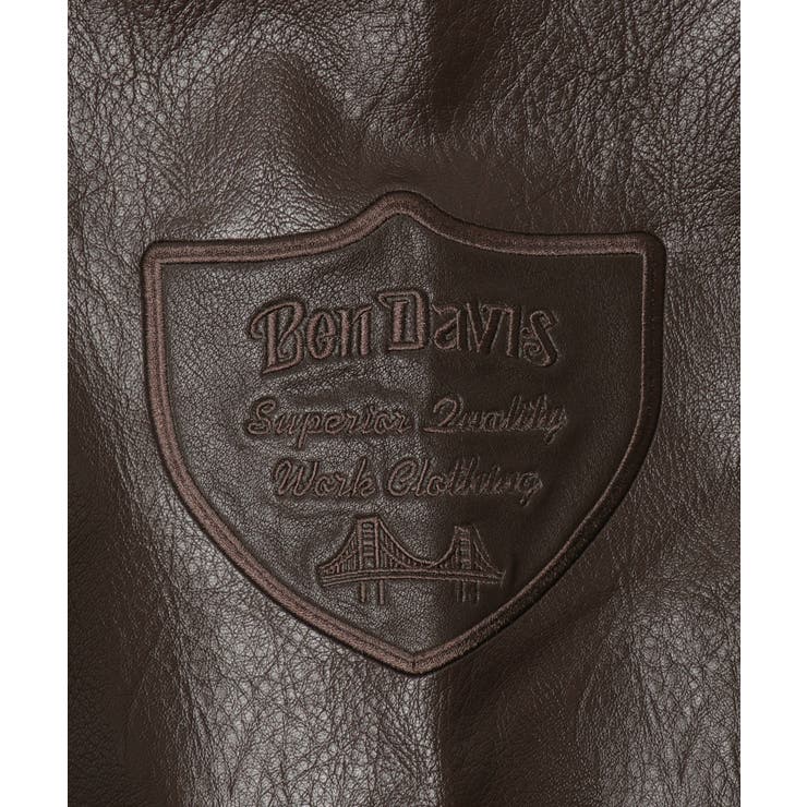 BENDAVISグラフィックレザージャケット | WEGO【MEN】 | 詳細画像17 