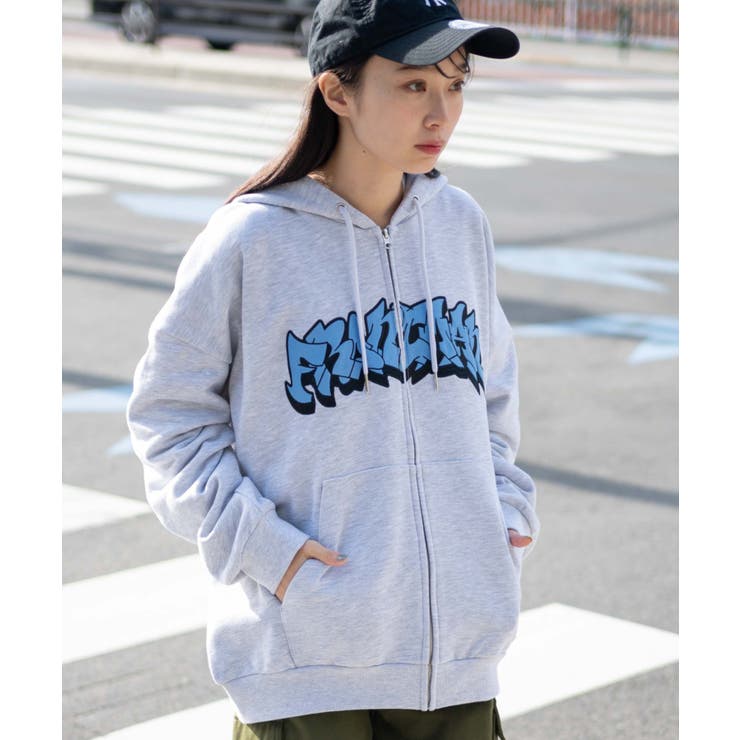 ワッペンロゴZIPパーカー[品番：WG010093241]｜WEGO【MEN】（ウィゴー