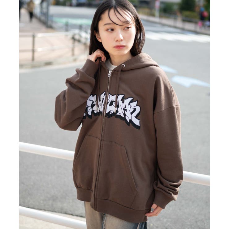 ワッペンロゴZIPパーカー[品番：WG010093241]｜WEGO【MEN】（ウィゴー