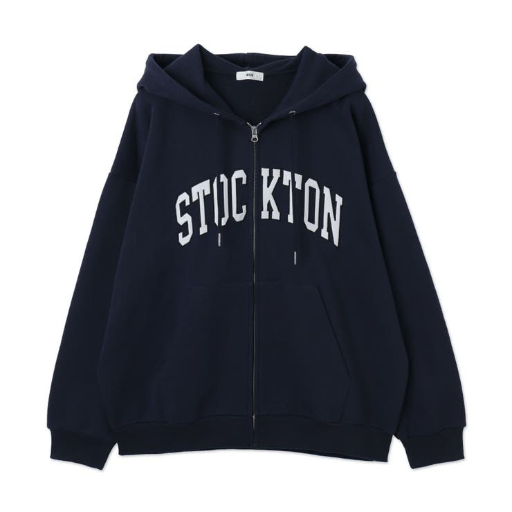 ワッペンロゴZIPパーカー[品番：WG010093241]｜WEGO【MEN】（ウィゴー