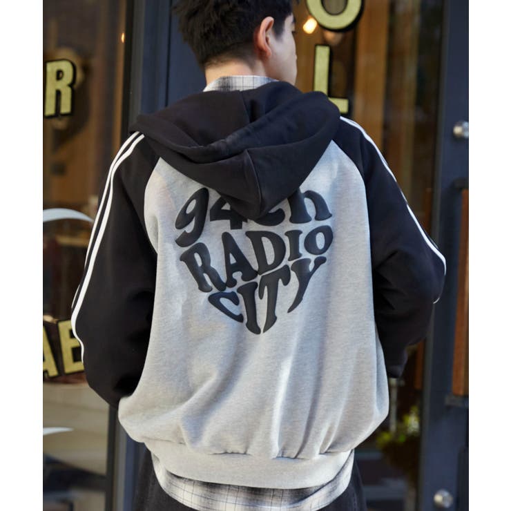 ラグラングラフィックZIPパーカー [品番：WG010093242]｜WEGO【MEN】（ウィゴー）のメンズファッション通販｜SHOPLIST（ショップリスト）