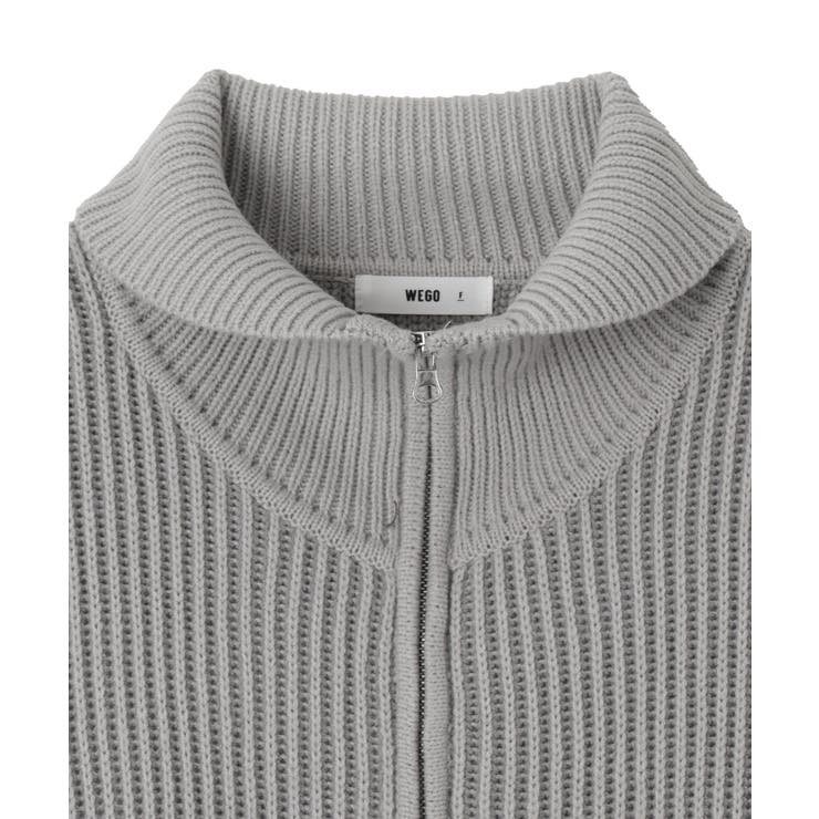 ブランド一覧 | ワールド オンラインストア ダブルジップショートニットブルゾン[品番：WG010093249]｜WEGO ジャケット・アウター