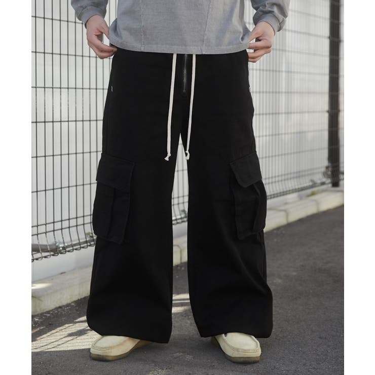 【メーカー直送】 スーパーフレアカーゴパンツ[品番：WG010093254]｜WEGO【MEN パンツ