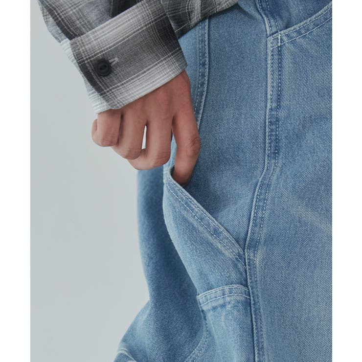 イージーペインターグラフィックデニムパンツ | WEGO【MEN】 | 詳細画像5 