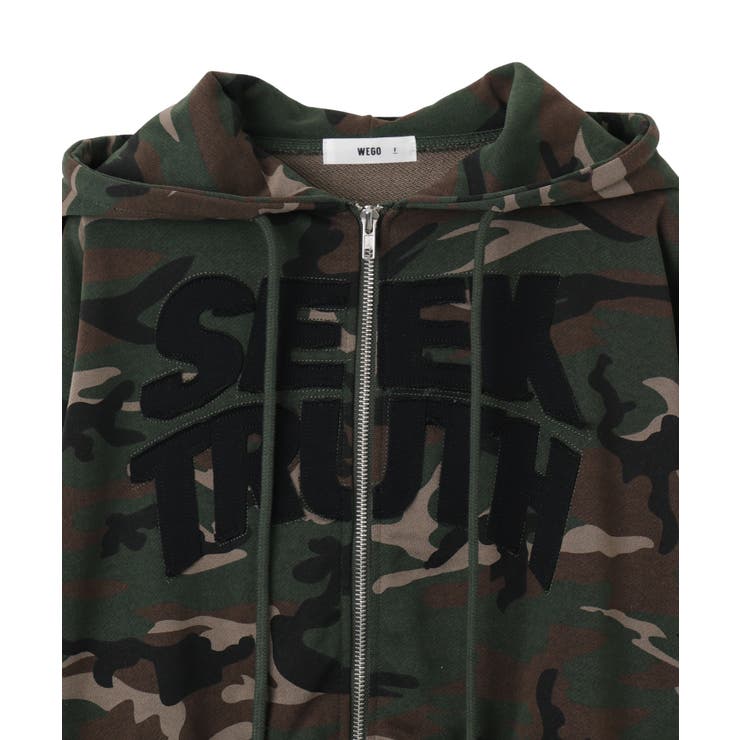ロゴZIPショートパーカー[品番：WG010093287]｜WEGO【WOMEN