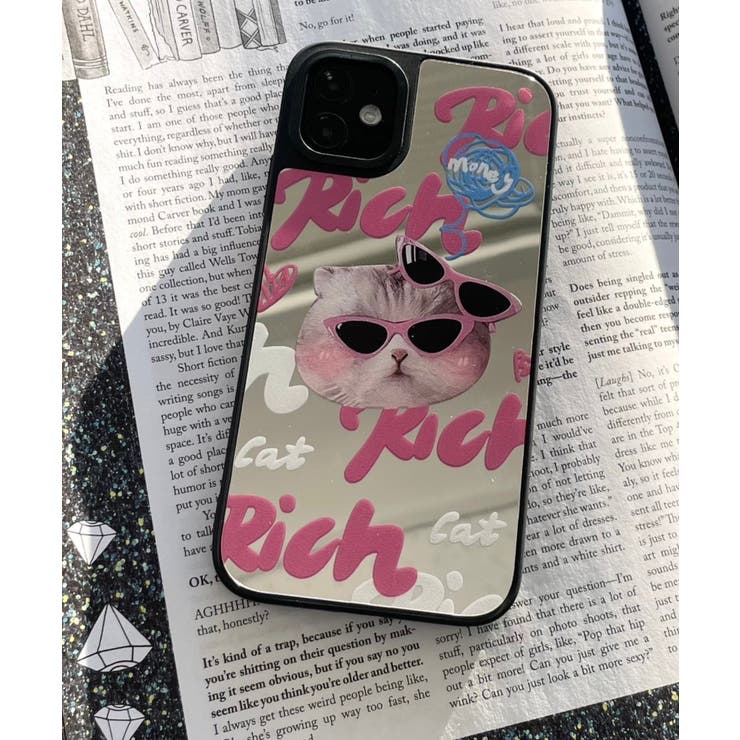 richキャットミラーiphoneケース | WEGO【WOMEN】 | 詳細画像1 