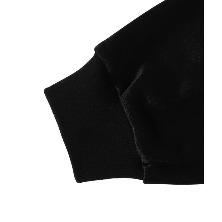 VネックナンバリングサテンBIGスウェット | WEGO【WOMEN】 | 詳細画像19 