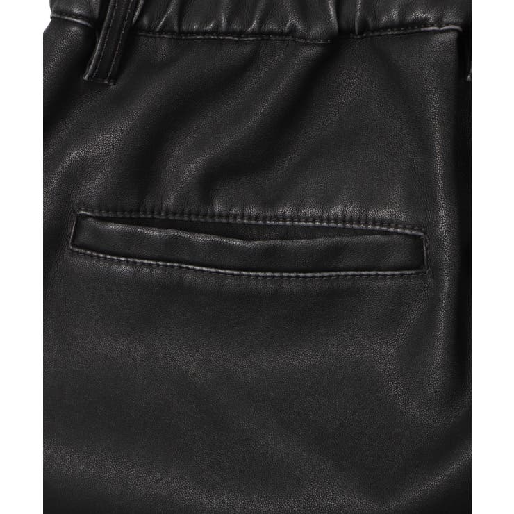 PUタックワイドトラウザー[品番：WG010093302]｜WEGO【MEN