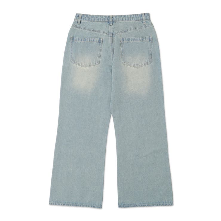 ボタンフライローライズフレアデニム[品番：WG010093303]｜WEGO
