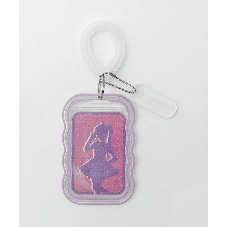 ウェーブフレームカードホルダーキーホルダー | WEGO【WOMEN】 | 詳細画像1 
