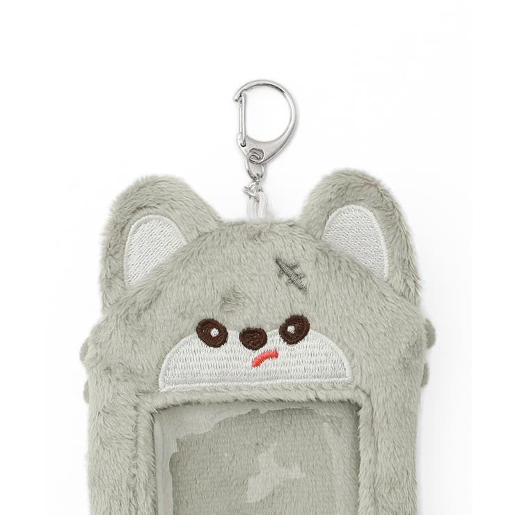 ふわふわぬいカードホルダーキーホルダーC[品番：WG010093318