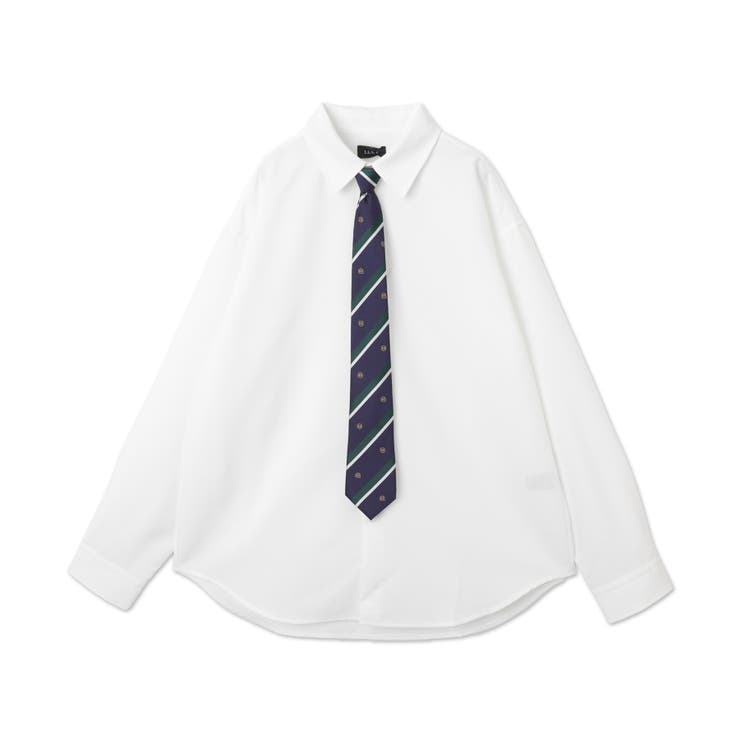 見逃し厳禁！おトクな アソートネクタイ付きシャツ(LS)[品番：WG010093329]｜WEGO【MEN メンズウェア