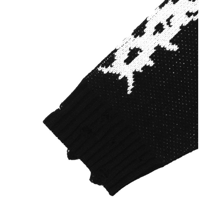 クロスダメージニットBIGブルゾン | WEGO【WOMEN】 | 詳細画像21 