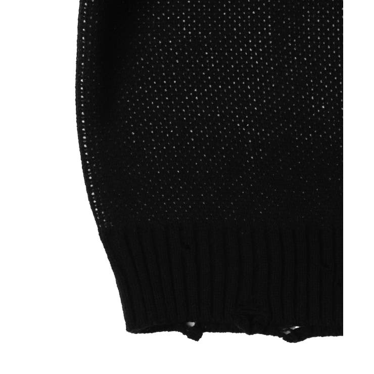 クロスダメージニットBIGブルゾン | WEGO【WOMEN】 | 詳細画像24 