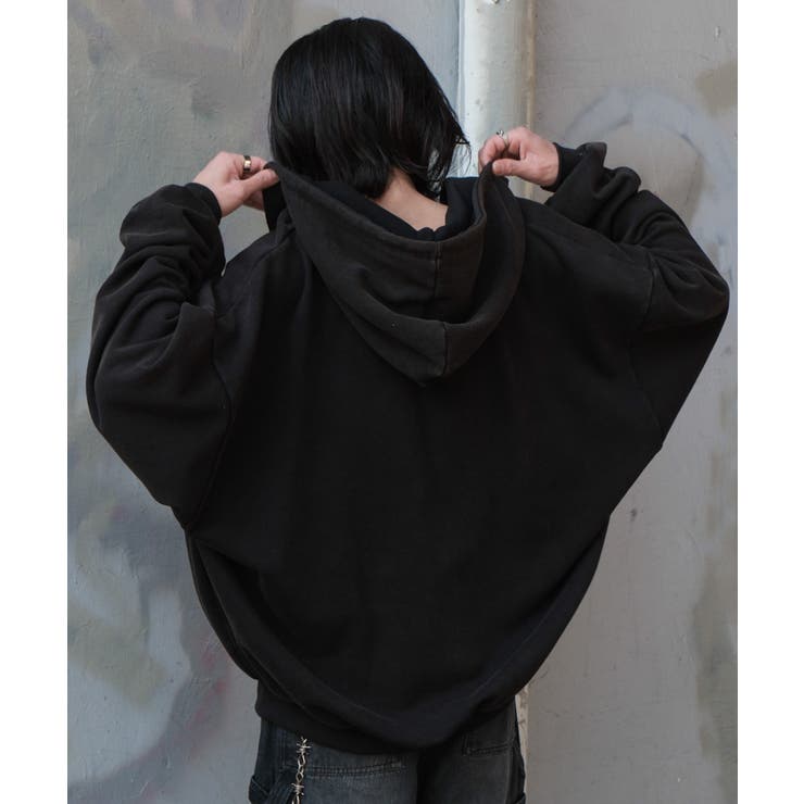 ケミカルウォッシュバルーンZIPパーカー[品番：WG010093343]｜WEGO