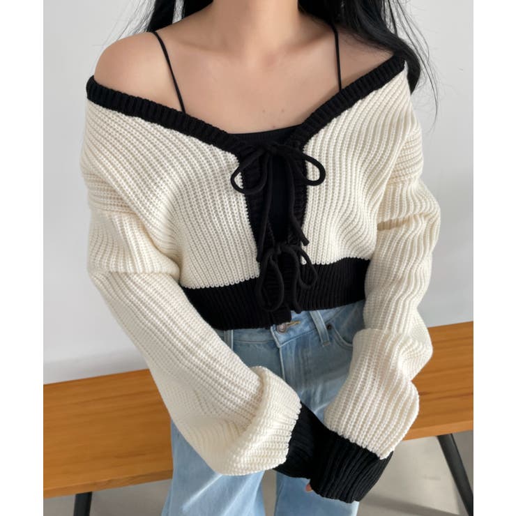 2WAYリボンカーデ | WEGO【WOMEN】 | 詳細画像15 