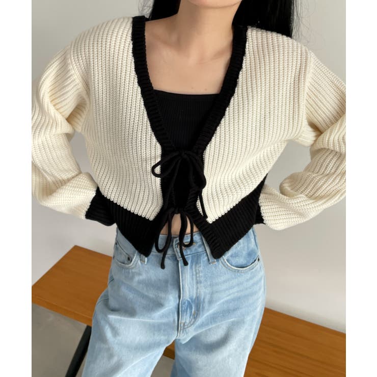 2WAYリボンカーデ | WEGO【WOMEN】 | 詳細画像16 