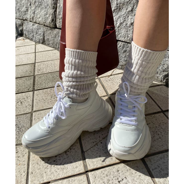 ホワイト | クリアライトソールスニーカー | WEGO【WOMEN】